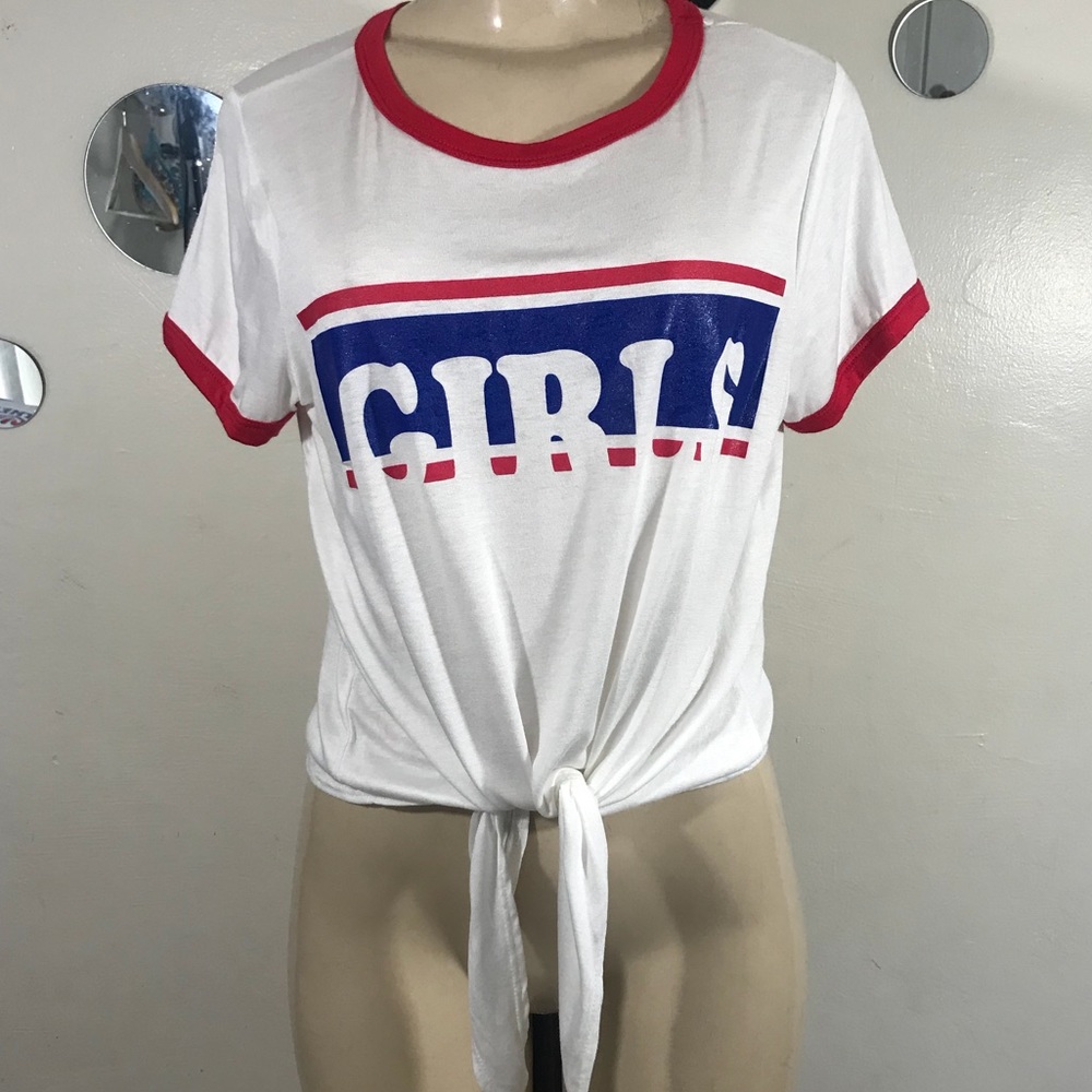 Atticute brand crop top belly bottom tide M